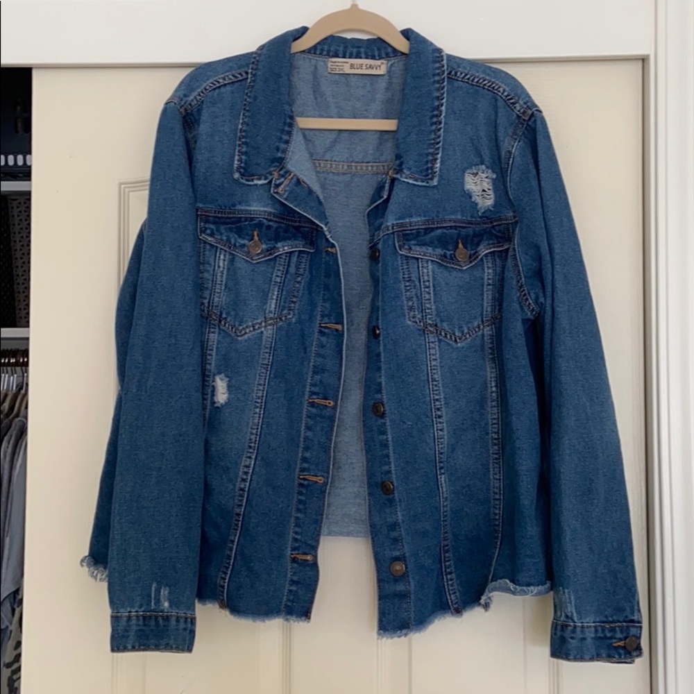 Blue Savvy Denim Jacket